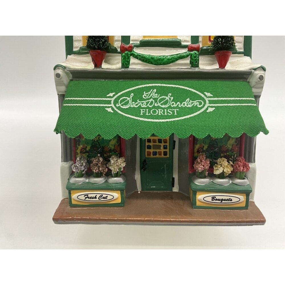 Department 56 - Secret Garden Florist #54885 Original Snow Village 1996 w/box - Picture 8 of 16